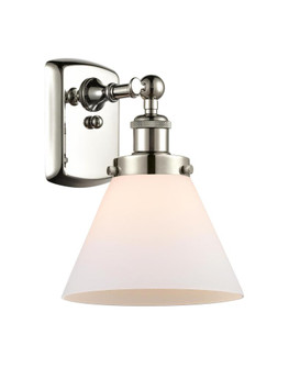 Cone - 1 Light - 8 inch - Polished Nickel - Sconce (3442|916-1W-PN-G41-LED)