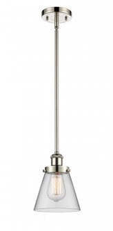Cone - 1 Light - 6 inch - Polished Nickel - Mini Pendant (3442|916-1S-PN-G62-LED)