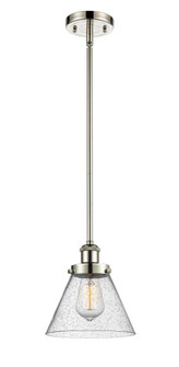 Cone - 1 Light - 8 inch - Polished Nickel - Mini Pendant (3442|916-1S-PN-G44)