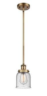 Bell - 1 Light - 5 inch - Brushed Brass - Mini Pendant (3442|916-1S-BB-G54-LED)