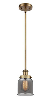 Bell - 1 Light - 5 inch - Brushed Brass - Mini Pendant (3442|916-1S-BB-G53)
