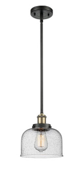 Bell - 1 Light - 8 inch - Black Antique Brass - Mini Pendant (3442|916-1S-BAB-G74-LED)