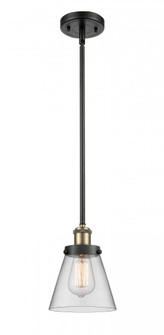 Cone - 1 Light - 6 inch - Black Antique Brass - Mini Pendant (3442|916-1S-BAB-G62-LED)