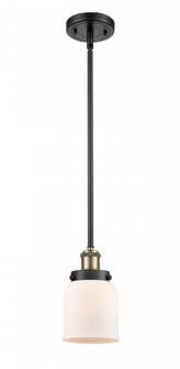 Bell - 1 Light - 5 inch - Black Antique Brass - Mini Pendant (3442|916-1S-BAB-G51)