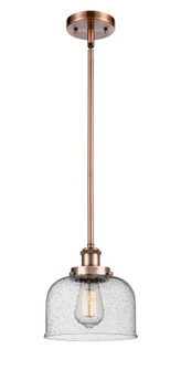 Bell - 1 Light - 8 inch - Antique Copper - Mini Pendant (3442|916-1S-AC-G74)