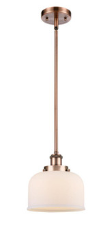 Bell - 1 Light - 8 inch - Antique Copper - Mini Pendant (3442|916-1S-AC-G71-LED)