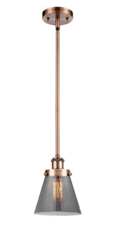 Cone - 1 Light - 6 inch - Antique Copper - Mini Pendant (3442|916-1S-AC-G63-LED)