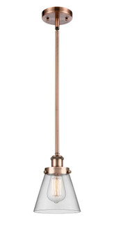 Cone - 1 Light - 6 inch - Antique Copper - Mini Pendant (3442|916-1S-AC-G62-LED)