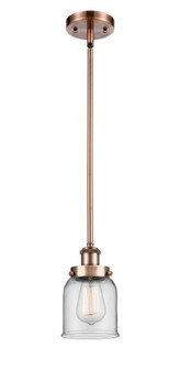 Bell - 1 Light - 5 inch - Antique Copper - Mini Pendant (3442|916-1S-AC-G52-LED)