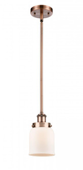 Bell - 1 Light - 5 inch - Antique Copper - Mini Pendant (3442|916-1S-AC-G51-LED)