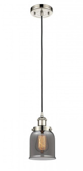 Bell - 1 Light - 5 inch - Polished Nickel - Cord hung - Mini Pendant (3442|916-1P-PN-G53)