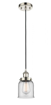 Bell - 1 Light - 5 inch - Polished Nickel - Cord hung - Mini Pendant (3442|916-1P-PN-G52)