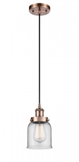 Bell - 1 Light - 5 inch - Antique Copper - Cord hung - Mini Pendant (3442|916-1P-AC-G52)