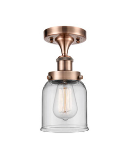 Bell - 1 Light - 5 inch - Antique Copper - Semi-Flush Mount (3442|916-1C-AC-G52)