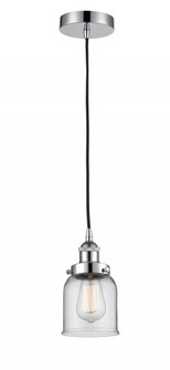 Bell - 1 Light - 5 inch - Polished Chrome - Cord hung - Mini Pendant (3442|616-1PH-PC-G52-LED)