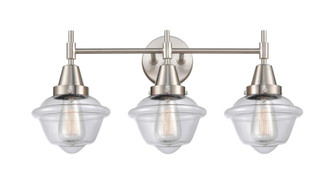Oxford - 3 Light - 26 inch - Satin Nickel - Bath Vanity Light (3442|447-3W-SN-G532-LED)