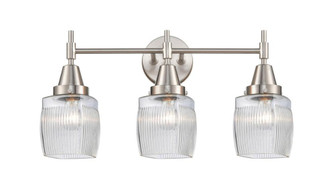 Colton - 3 Light - 24 inch - Satin Nickel - Bath Vanity Light (3442|447-3W-SN-G302-LED)