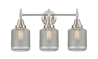 Stanton - 3 Light - 24 inch - Satin Nickel - Bath Vanity Light (3442|447-3W-SN-G262)