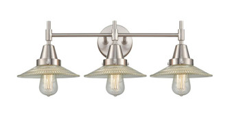 Halophane - 3 Light - 27 inch - Satin Nickel - Bath Vanity Light (3442|447-3W-SN-G2)