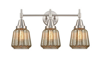 Chatham - 3 Light - 24 inch - Satin Nickel - Bath Vanity Light (3442|447-3W-SN-G146-LED)