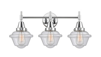 Oxford - 3 Light - 26 inch - Polished Chrome - Bath Vanity Light (3442|447-3W-PC-G534-LED)