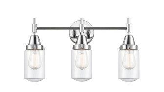 Dover - 3 Light - 23 inch - Polished Chrome - Bath Vanity Light (3442|447-3W-PC-G312)