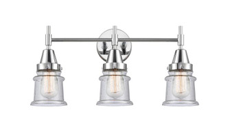 Canton - 3 Light - 23 inch - Polished Chrome - Bath Vanity Light (3442|447-3W-PC-G184S-LED)