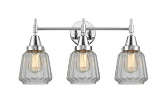 Chatham - 3 Light - 24 inch - Polished Chrome - Bath Vanity Light (3442|447-3W-PC-G142-LED)