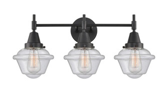 Oxford - 3 Light - 26 inch - Matte Black - Bath Vanity Light (3442|447-3W-BK-G534)