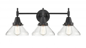 Caden - 3 Light - 26 inch - Matte Black - Bath Vanity Light (3442|447-3W-BK-G4472)