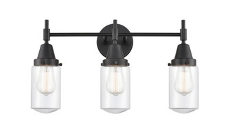 Dover - 3 Light - 23 inch - Matte Black - Bath Vanity Light (3442|447-3W-BK-G312)