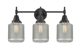Stanton - 3 Light - 24 inch - Matte Black - Bath Vanity Light (3442|447-3W-BK-G262)