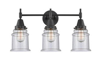 Canton - 3 Light - 24 inch - Matte Black - Bath Vanity Light (3442|447-3W-BK-G184)