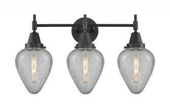Geneseo - 3 Light - 25 inch - Matte Black - Bath Vanity Light (3442|447-3W-BK-G165)