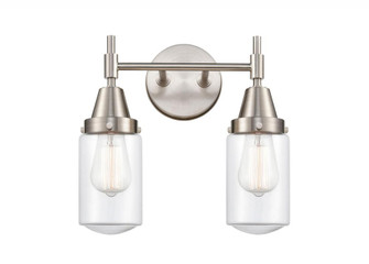 Dover - 2 Light - 14 inch - Satin Nickel - Bath Vanity Light (3442|447-2W-SN-G312)