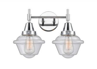 Oxford - 2 Light - 17 inch - Polished Chrome - Bath Vanity Light (3442|447-2W-PC-G534)