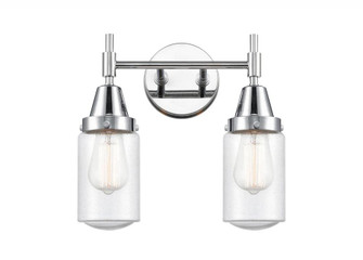 Dover - 2 Light - 14 inch - Polished Chrome - Bath Vanity Light (3442|447-2W-PC-G314-LED)