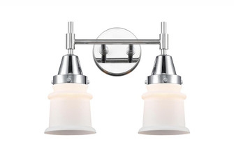 Canton - 2 Light - 14 inch - Polished Chrome - Bath Vanity Light (3442|447-2W-PC-G181S-LED)