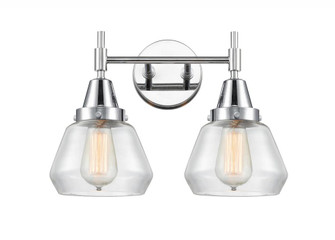 Fulton - 2 Light - 16 inch - Polished Chrome - Bath Vanity Light (3442|447-2W-PC-G172)
