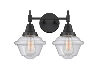Oxford - 2 Light - 17 inch - Matte Black - Bath Vanity Light (3442|447-2W-BK-G534)