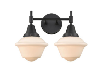 Oxford - 2 Light - 17 inch - Matte Black - Bath Vanity Light (3442|447-2W-BK-G531-LED)