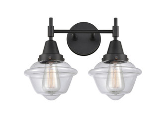 Oxford - 2 Light - 17 inch - Matte Black - Bath Vanity Light (3442|447-2W-BK-G532)