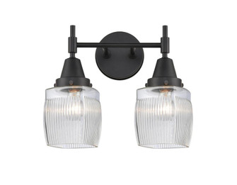 Colton - 2 Light - 15 inch - Matte Black - Bath Vanity Light (3442|447-2W-BK-G302)