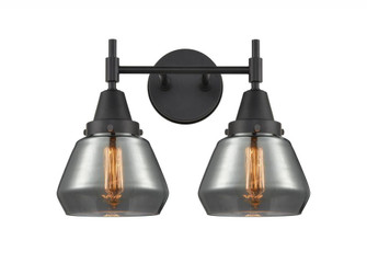 Fulton - 2 Light - 16 inch - Matte Black - Bath Vanity Light (3442|447-2W-BK-G173)
