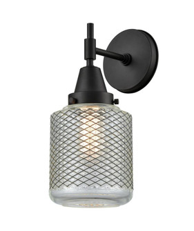 Stanton - 1 Light - 6 inch - Matte Black - Sconce (3442|447-1W-BK-G262)