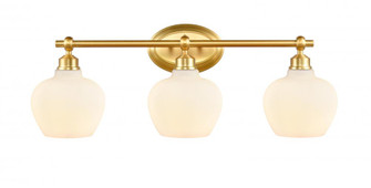 Amina - 3 Light - 27 inch - Satin Gold - Bath Vanity Light (3442|438-3W-SG-G4381)