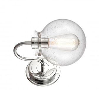 Olivia - 1 Light - 6 inch - Polished Chrome - Bath Vanity Light (3442|437-1W-PC-G4374)