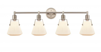 Luna - 4 Light - 40 inch - Satin Nickel - Bath Vanity Light (3442|422-4W-SN-G4221-7)