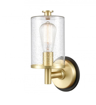 Marlowe - 1 Light - 5 inch - Black Satin Brass - Bath Vanity Light (3442|418-1W-BSB-G4184)