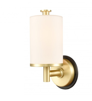 Marlowe - 1 Light - 5 inch - Black Satin Brass - Bath Vanity Light (3442|418-1W-BSB-G4181)